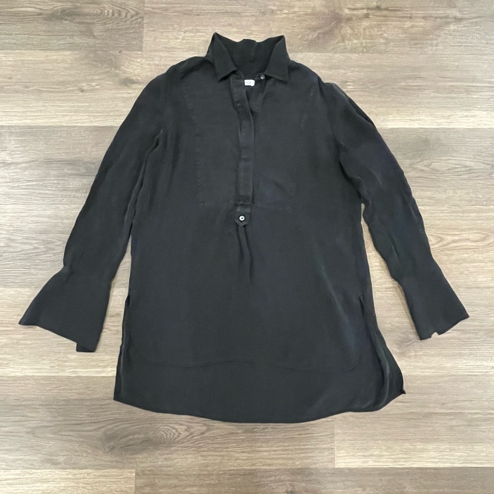 Vince black high low top